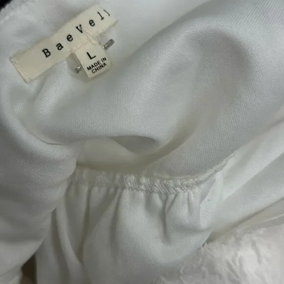 Baevely puff sleeve coquette cottagecore babydoll dress - Picture 4 of 7